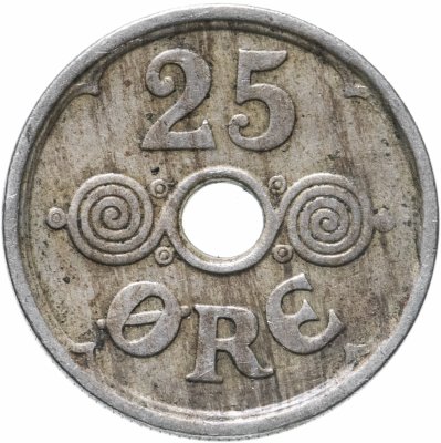 купить Дания 25 эре (ore) 1924