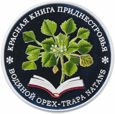 купить Приднестровье 10 рублей 2018 "Водный орех "Чилим"