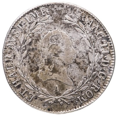 купить Австрия 20 крейцеров (kreuzer) 1806