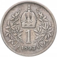 Купить Австрия 1 крона (crown) 1893