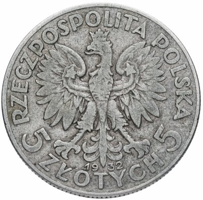 купить Польша 5 злотых (zlotych) 1932 Королева Ядвига