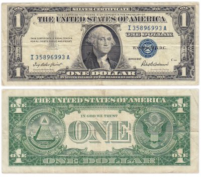 купить США 1 доллар 1957 (Pick 419)