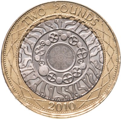 купить Великобритания 2 фунта (pounds) 2010
