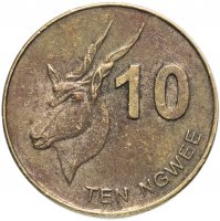 купить Замбия 10 нгве (ngwee) 2012-2017, случайная дата