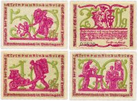 купить Германия (Бавария) набор из 4-х нотгельдов 1922
