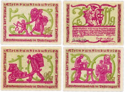 купить Германия (Бавария) набор из 4-х нотгельдов 1922