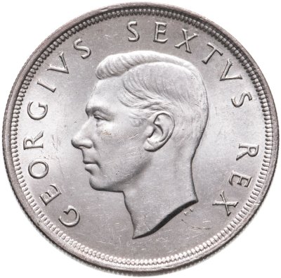 купить ЮАР 5 шиллингов (shillings) 1952 300 лет основанию Кейптауна