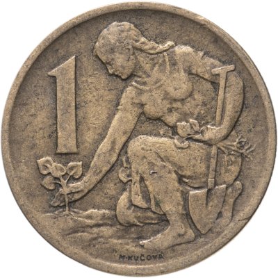 купить Чехословакия 1 крона 1970
