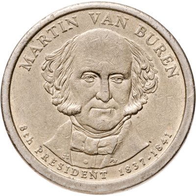 купить США 1 доллар 2008 D "8-ой Президент США - Мартин Ван Бюрен"