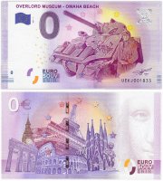 купить 0 евро (euro) "Музей «Оверлорд» - Омаха-Бич" 2017 1-серия (UE KJ-1)