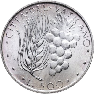 купить Ватикан 500 лир (lire) 1972