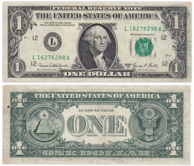 купить США 1 доллар 1969D (Pick 449е) L-Сан Франциско