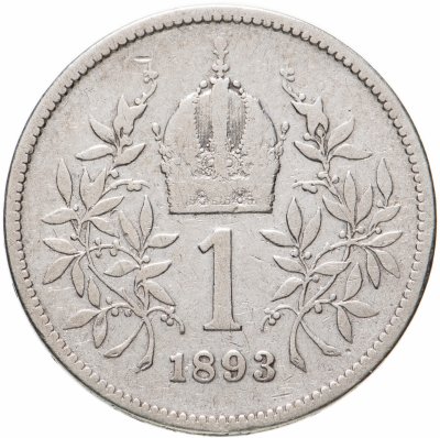 купить Австро-Венгрия 1 крона 1893, монета для Австрии