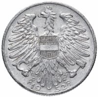 купить Австрия 5 шиллингов (shillings) 1952