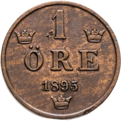 купить Швеция 1 эре (ore) 1895