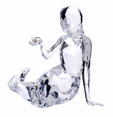 купить Статуэтка "Русалочка", в родной коробке, хрусталь Swarovski, жемчужина, фирма "Swarovski", Австрия, 2000-2015 гг.