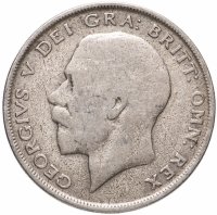купить Великобритания 1/2 кроны (crown) 1923