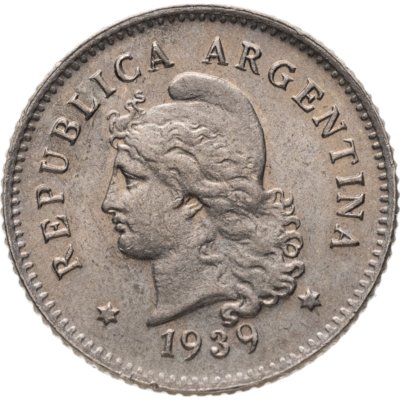 купить Аргентина 10 сентаво (centavos) 1939