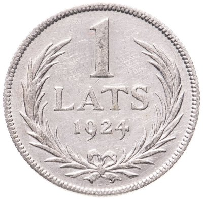 купить Латвия 1 лат (lats) 1924