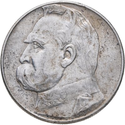 купить Польша 10 злотых (zlotych) 1936 Пилсудский