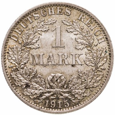 купить Германия 1 марка (mark) 1915 A знак монетного двора: "A" - Берлин
