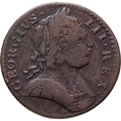купить Великобритания 1 фартинг 1774