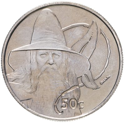 купить Новая Зеландия 50 центов (cents) 2003 "Властелин Колец - Гэндальф"