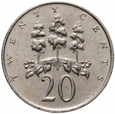 купить Ямайка 20 центов (cents) 1989