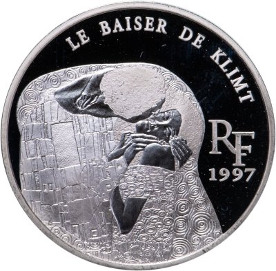 купить Франция 10 франков 1,5 евро 1997 "Климт"