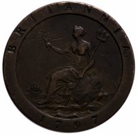 Купить Великобритания 1 пенни 1797