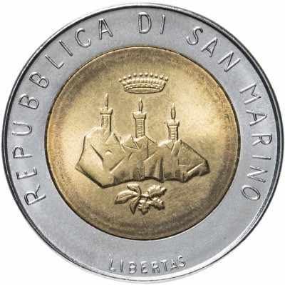 купить Сан-Марино 500 лир (lire) 1986 "Эволюция технологий"