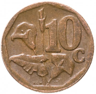 купить ЮАР 10 центов (cents) 2012-2020, случайная дата