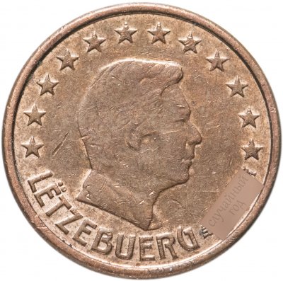 купить Люксембург 1 евро цент (euro cent) 2002-2016, случайная дата
