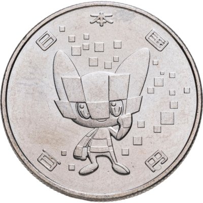 купить Япония 100 йен (yen) 2020 "XXXII Летние Олимпийские игры в Токио 2020: Мирайтова"