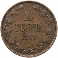 купить 10 пенни (pennia) 1899