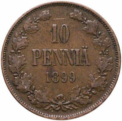 купить 10 пенни (pennia) 1899