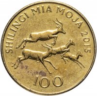 купить Танзания 100 шиллингов (shillings) 1993-2015, случайная дата