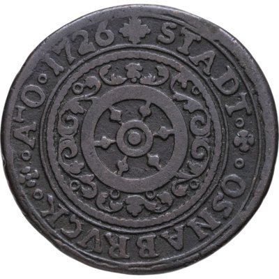 купить Германия (Оснабрюк) 5 пфеннигов (pfennigs) 1726