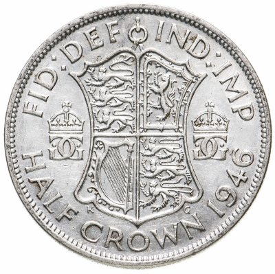 купить Великобритания 1/2 кроны 1946