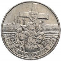 купить Канада 1 доллар (dollar) 1984 "450 лет с момента открытия французской Америки. Жак Картье"