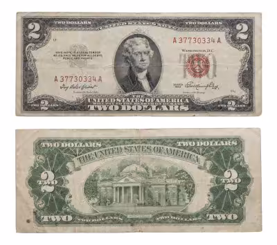 купить США 2 доллара 1953 года (Pick 380)