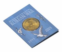 Купить Австралия 1 доллар 2003 "50 лет окончанию корейской войны" UNC в буклете