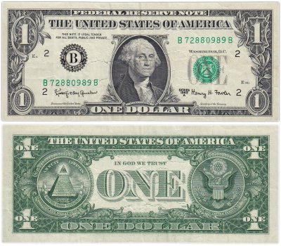 купить США 1 доллар 1963 года series A -Нью Йорк