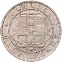 купить Ямайка 1/2 пенни 1870