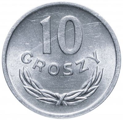 купить Польша 10 грошей (groszy) 1949 алюминий