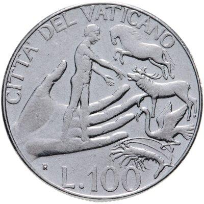 купить Ватикан 100 лир 1988