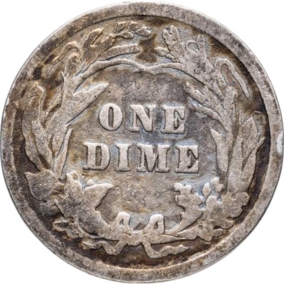 купить США 10 центов (дайм, one dime) 1911 Barber Dime Без отметки монетного двора