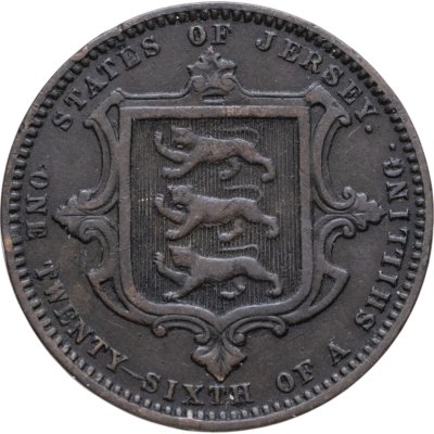 купить Джерси 1/26 шиллинга (shilling) 1866