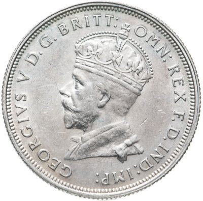 купить Австралия 2 шиллинга (флорин, shillings) 1927 Открытие здания парламента в Канберре