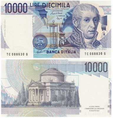 купить Италия 10000 лир 1984 (Pick 112b)